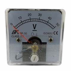 Analog Voltmeter 50 VDC