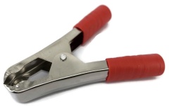 Red Alligator Test Clip Crocodile Length 105mm