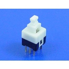 PUSH BUTTON SWITCH MOMENTARY DPDT 0.5A 50VDC 8x8mm