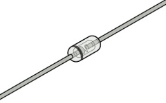 1N34A 1N34 Germanium Diode DO-7