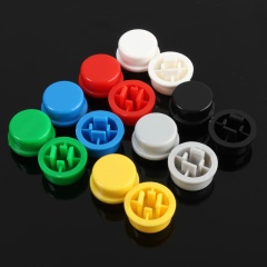 Round Tactile Push Button Cap Red Color 