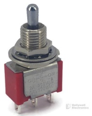 Toggle SPDT On-Off-On Short Lever