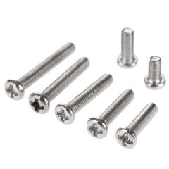 M3 Stainless Steel Screw Cross Round Head M3x12mm