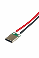 Male Type-C connector with cable