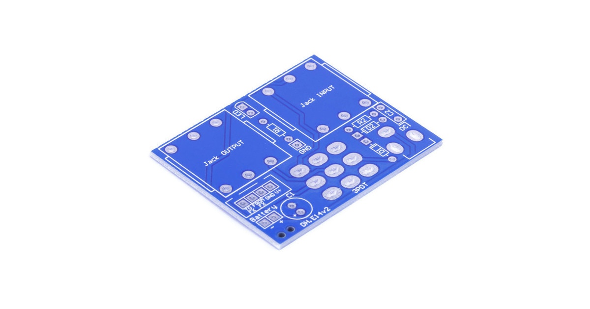 PCB for 1590B enclosure DIY Guitar Effect