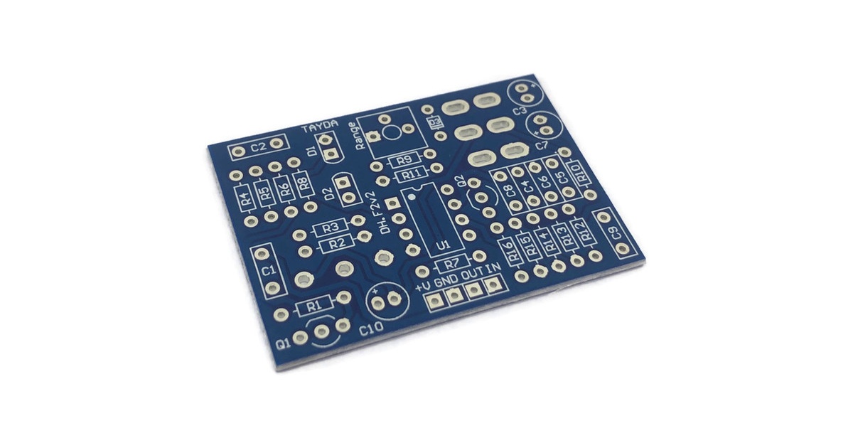 Dr Q Autowah DIY PCB Guitar Effect