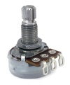 50K OHM Linear Taper Potentiometer Spline Shaft Solder Lugs with Center Detent