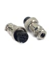 10 Pins Female circular connector 16mm GX16