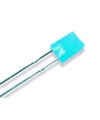 LED Rectangular Blue 2x5mm 