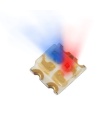 Dual LED SMD Chip Ultra Bright Red/Blue