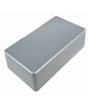 	125B Style Aluminum Diecast Enclosure Metallic Silver water texture