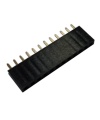 12 Pin 2.54mm Single Row Female Pin Header