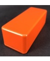 1590A Style Aluminum Diecast Enclosure MATTE ORANGE SAND TEXTURE