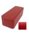 1590A Style Aluminum Diecast Enclosure MATTE RED SAND TEXTURE