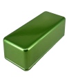 	1590A Aluminum Enclosure 92x38x30mm Chrome green