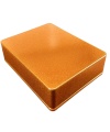 1590BB2 Style Aluminum Diecast Enclosure METALLIC CANDY ORANGE
