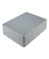 	1590BB Aluminum Enclosure 119x94x33mm Metallic Silver water texture