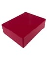 1590BB Style Aluminum Diecast Enclosure VIVA MAGENTA