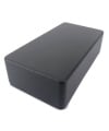 1590B Style Aluminum Diecast Enclosure MATTE GREY SAND TEXTURE