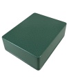 1590BB Style Aluminum Diecast Enclosure Olive Green Hammer