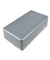 	1590B Aluminum Enclosure 112x60x31mm Metallic Silver water texture