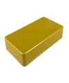 	1590B Aluminum Enclosure 112x60x31mm Metallic Yellow Gold