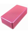 1590B Style Aluminum Diecast Enclosure METALLIC CANDY PINK