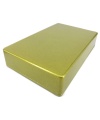 1590DD Style Aluminum Diecast Enclosure METALLIC DARK GOLD
