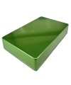1590DD Aluminum Enclosure 188×119×37.5mm Chrome green