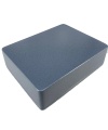 1590XX Style Aluminum Diecast Enclosure Matte Gray Hammer