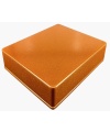 1590XX Style Aluminum Diecast Enclosure METALLIC CANDY ORANGE