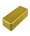 1590A Aluminum Enclosure 92x38x30mm Metallic Golden water texture
