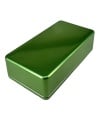 	1590B Aluminum Enclosure 112x60x31mm Chrome green