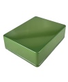 1590BB2 Aluminum Enclosure 120x94x38mm Chrome green
