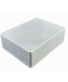 1590BB2 Style Aluminum Diecast Enclosure METALLIC CLEAR ฤ-7469