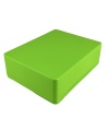 1590BB Style Aluminum Diecast Enclosure Matte Green Sand Texture