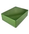 	1590BB Aluminum Enclosure 119x94x33mm Chrome green