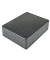 	1590BB2 Aluminum Enclosure 120x94x38mm Black Hammer