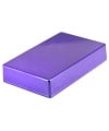 1590DD Style Aluminum Diecast Enclosure METALLIC CANDY PURPLE
