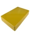 	1590DD Aluminum Enclosure 188×119×37.5mm Metallic Yellow Gold
