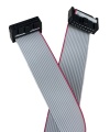 Flat Ribbon Cable with IDC Connector 2.54mm 16 Pin to 16 Pin 30cm