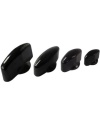 Vintage phenolic Black knob 24x17x16 Shaft 6.00mm