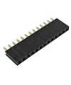13 Pin 2.54mm Single Row Female Pin Header