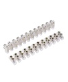 12 Way 20A 380V Barrier Screw Terminal Block Wire Connector Strip 