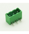 3 Pin Male Plug-In Type Vertical Terminal Block 5mm 5EHDRC