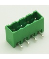 4 Pin Male Plug-In Type Vertical Terminal Block 5mm 5EHDRC