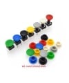 Tactile Switch Caps Red Color 8x3.55mm Diameter 3.4mm