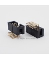 10 Pin Box Header Connector 2.54mm Right Angle 2*5pin