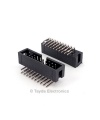 20 Pin Box Header Connector 2.54mm Right Angle 2*10pin