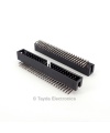 50 Pin Box Header Connector 2.54mm Right Angle 2*25pin